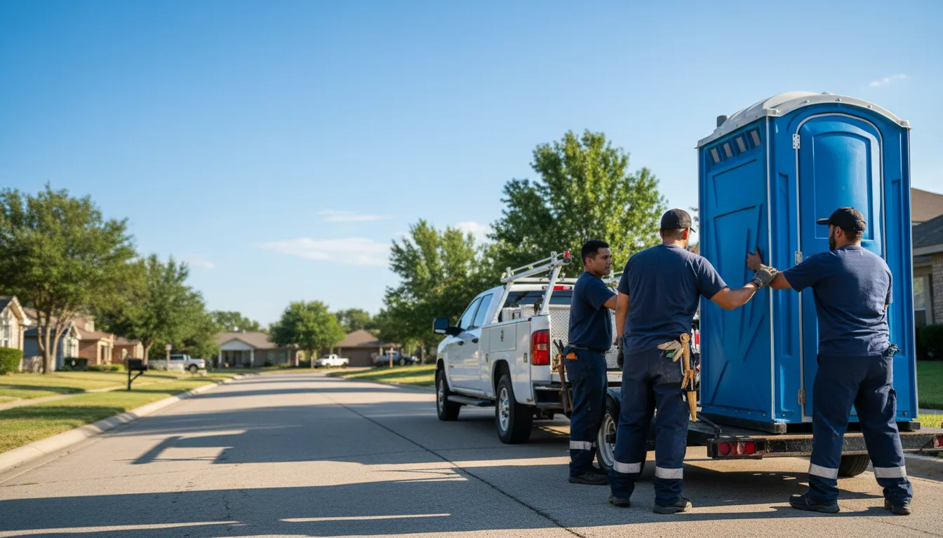 Portable Toilet Rental in Cibolo, TX near me